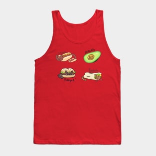 Cat Food Puns Tank Top